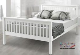 tempat tidur anak minimalis putih